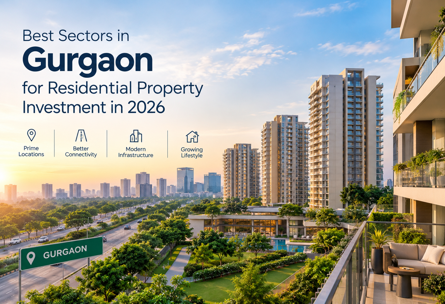 Best Sectors in Gurgaon for Residential Investment 2026 best-sectors-in-gurgaon-for-residential-investment-2026